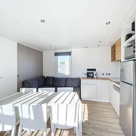 Semesterbostad Mobil-home Grand Confort 6 Pers, 3 Chambres, Terrasse, A 200m, Piscine Chauffee - Fr-1-361a-22