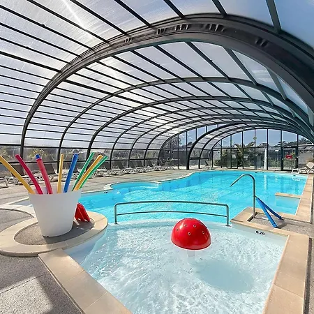 Mobil-home Grand Confort 6 Pers, 3 Chambres, Terrasse, A 200m, Piscine Chauffee - Fr-1-361a-22 Jullouville-les-Pins
